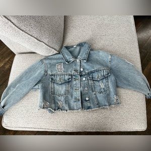 Denim jean jacket!!